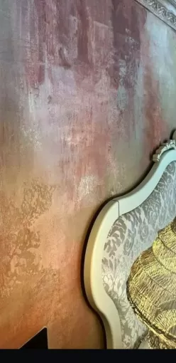 Un mur texturé aux tons chaleureux pour une ambiance feutrée – Bassin d’Arcachon, Bassin d'Arcachon, Enjoy Peinture