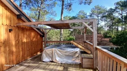 Rénovation d’un bardage en bois au Bassin d’Arcachon, Bassin d'Arcachon, Enjoy Peinture