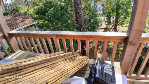 Réhabilitation de garde-corps bois au Bassin d’Arcachon, Bassin d'Arcachon, Enjoy Peinture